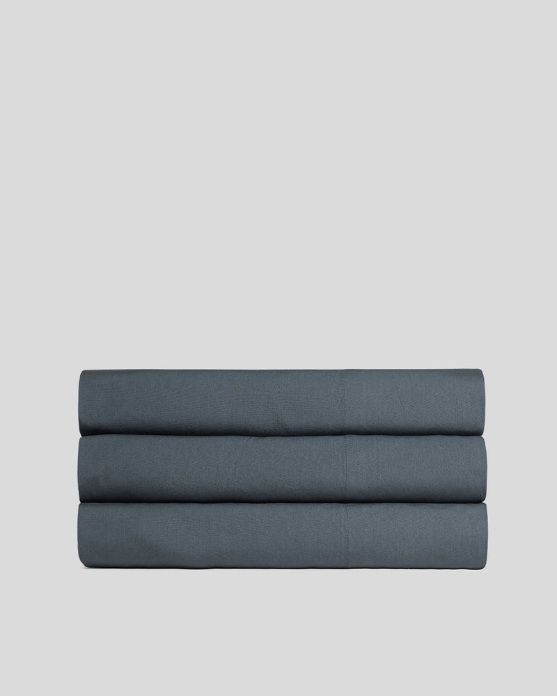 Percale Top Sheet (Dusk)
