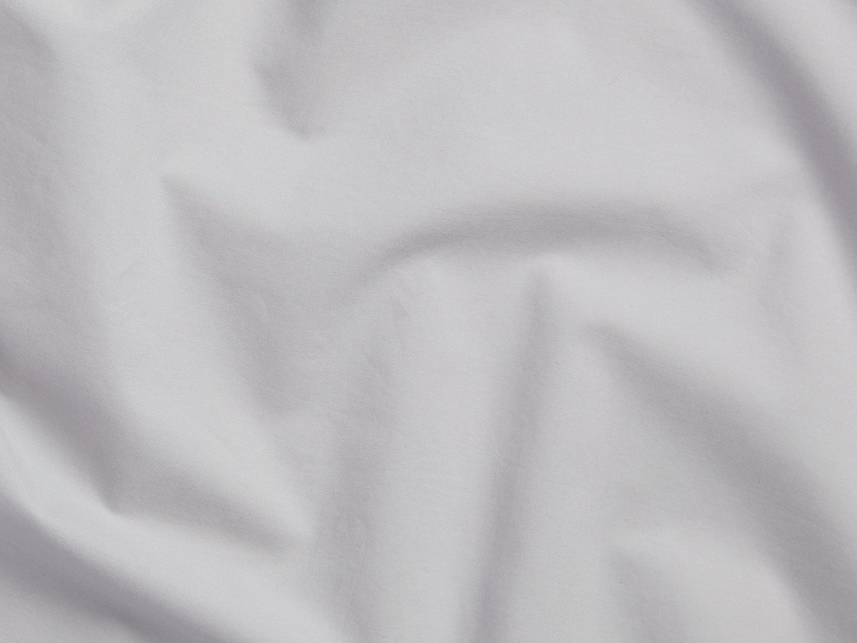 Percale Top Sheet - FINAL SALE (Light Grey)