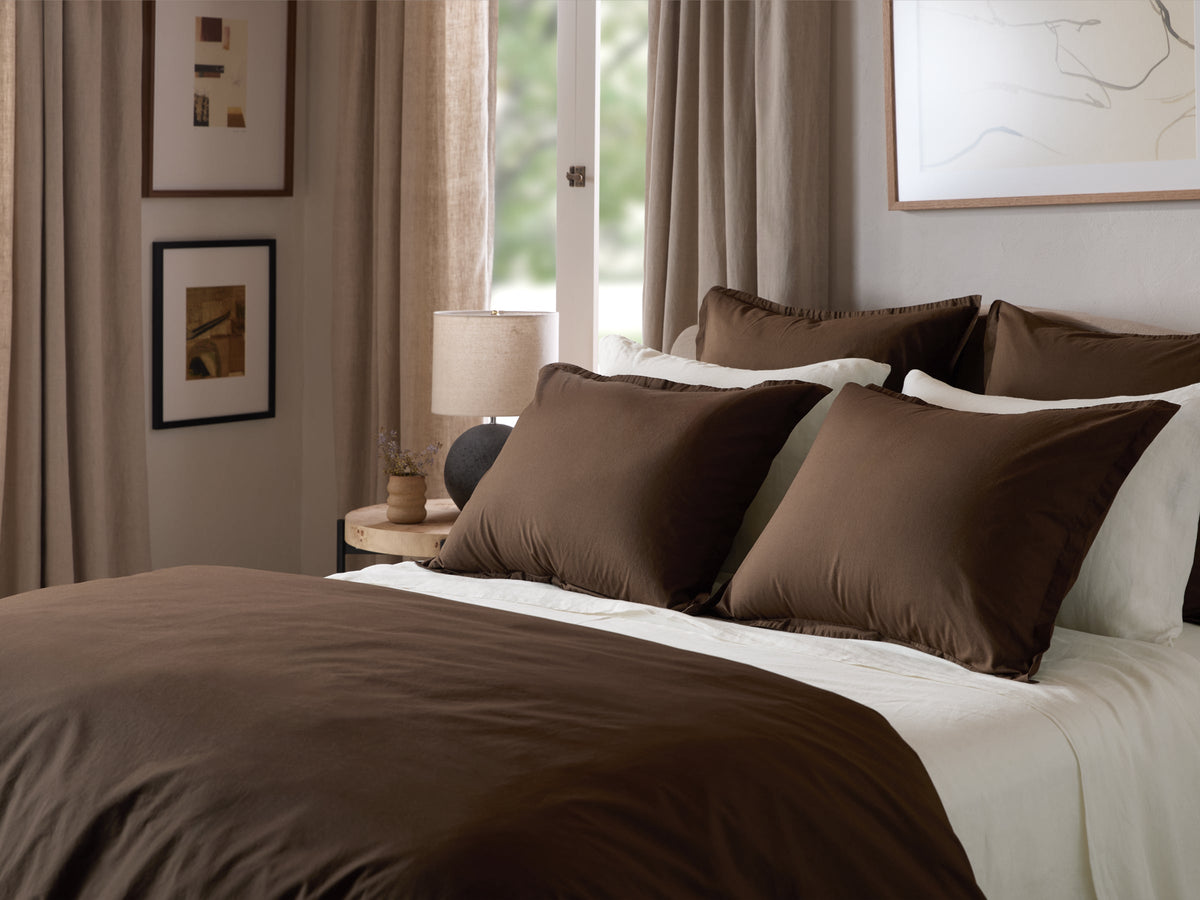 Percale Sham Set (Java)