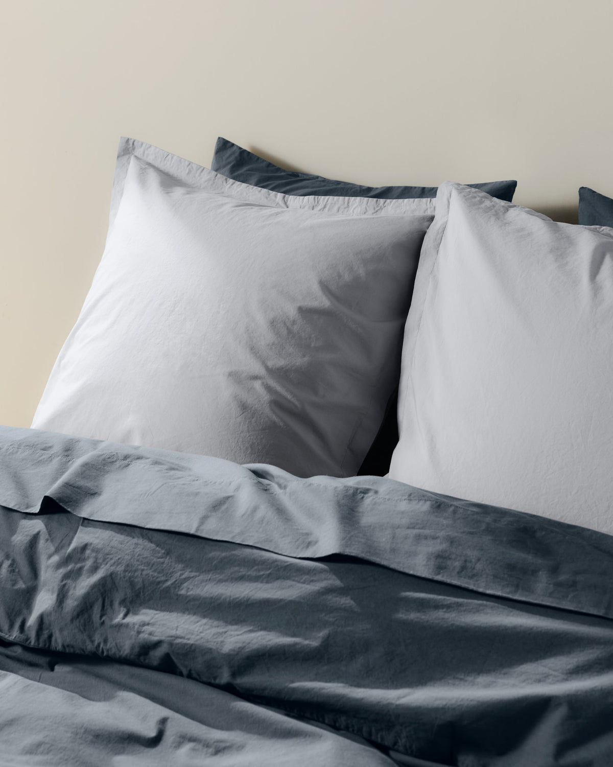 Percale Euro Sham (Sky)
