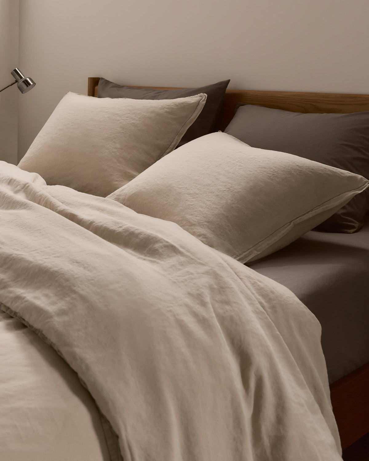 Linen Tencel Sham Set (Bone)