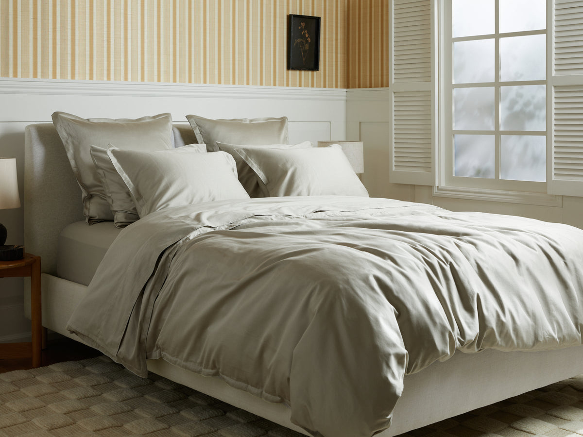 Sateen Sham Set - FINAL SALE (Willow)