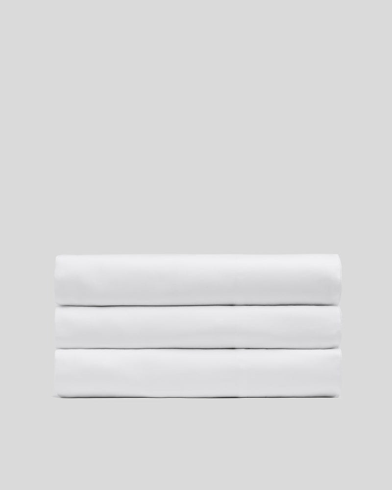 Sateen Top Sheet (White)