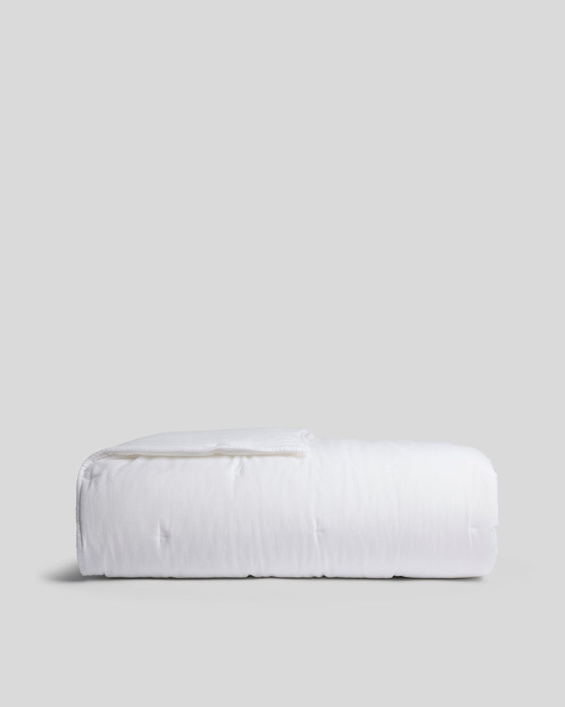 Soft Cotton Quilt - FINAL SALE (White))